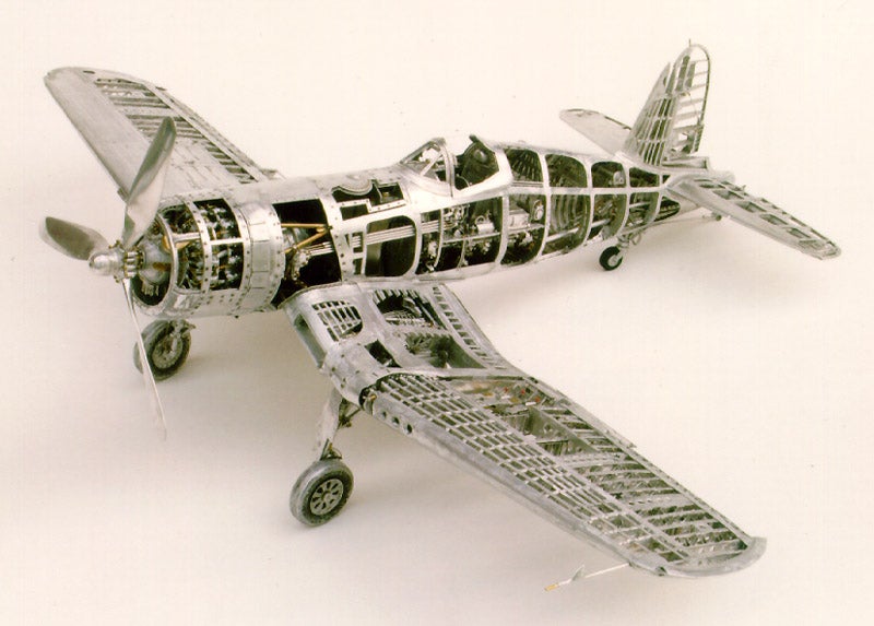 /gallery/Craftsmanship-Museum/1_16_scale_cutaway_aluminum_F4U_Corsair_and_P-51_aircraft-Young_C_Park_c.jpg