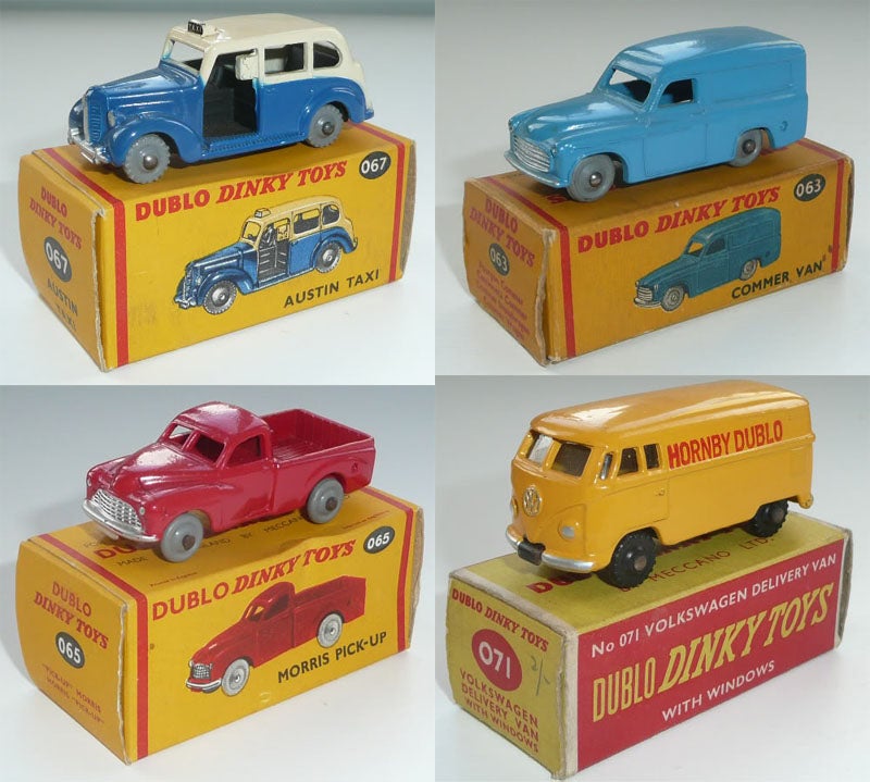 Dinky # 063 Dublo Dinky Commer Van Reproduction Box by DRRB 