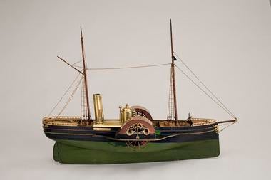 /gallery/National-Maritime-Museum/Steam_propelled_paddleship_Le_comte_de_Hainaut_MnM.jpg