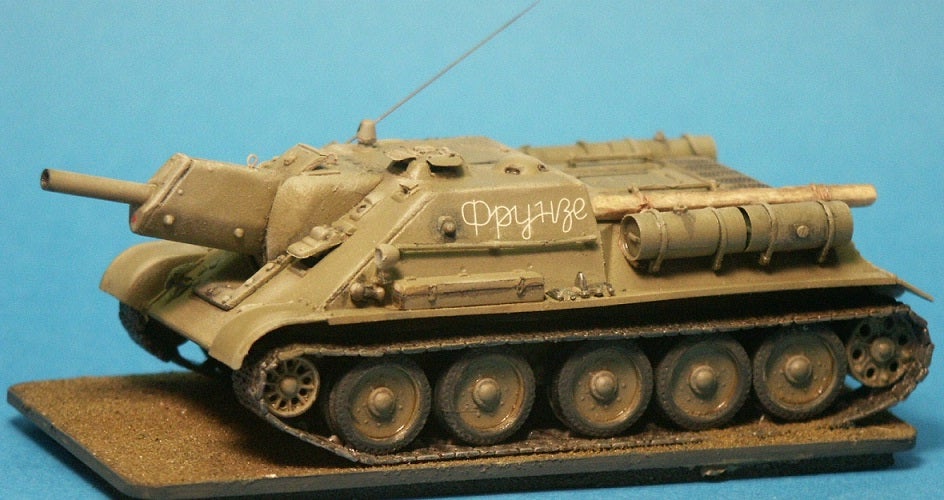 Scale model tank 1:72  SU-122 Bryansk Front 1943 