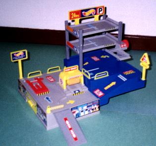 matchbox car parking garage