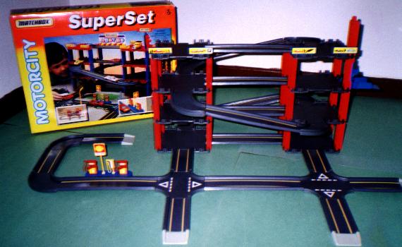 matchbox car parking garage