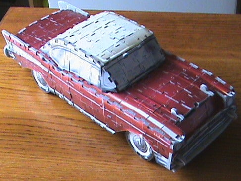 Puzz 3D NEW Chevy Bel Air 1957 299 Piece 3D Jigsaw Puzzle Made by Wrebbit Puzz-3D 