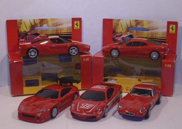 shell ferrari diecast