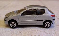 A review of Peugeot 206 in miniature