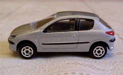 peugeot 206 miniature