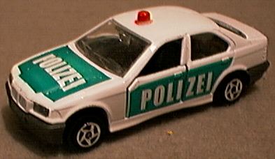 BMW 325i Polizei No 257 1-58 scale
