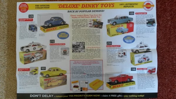 atlas dinky toys list