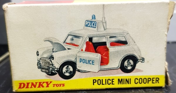 Dinky 250 Mini Cooper S Police Car Reproduction Repro Right Hand Passenger Door 