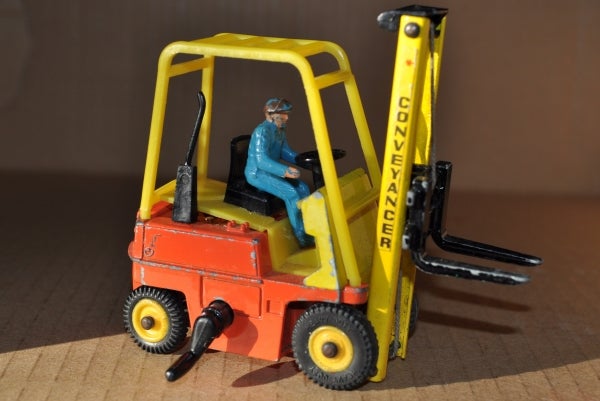 dinky toys conveyancer forklift truck