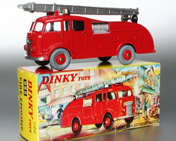 955 a DINKY Reproduction Box 555 Fire Engine 