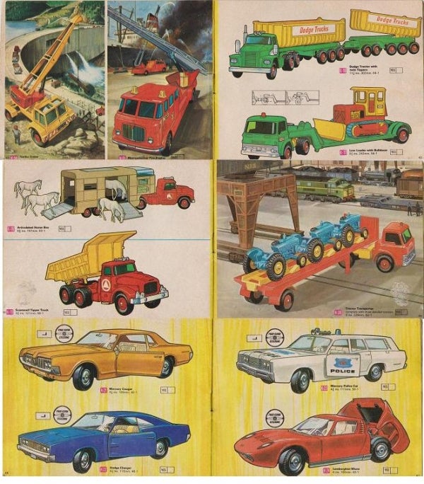 matchbox 1970 catalog