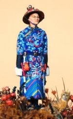 Qing Dynasty official in dragon robe