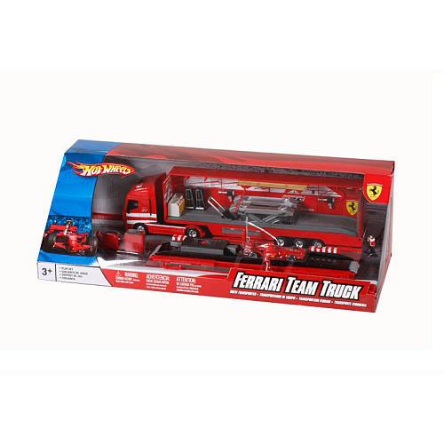 Hot Wheels Ferrari team truck